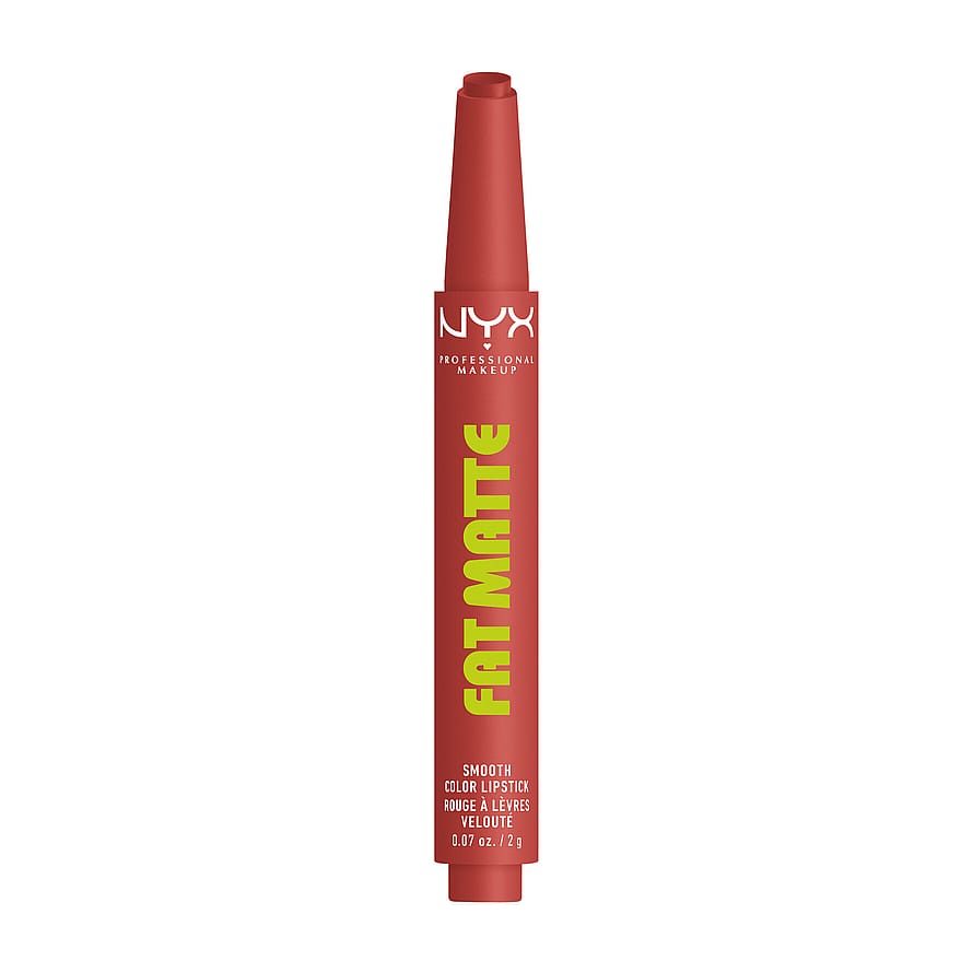 NYX PROFESSIONAL MAKEUP Fat Matte Slick Click Læbepomade 09 Mauve Cloud