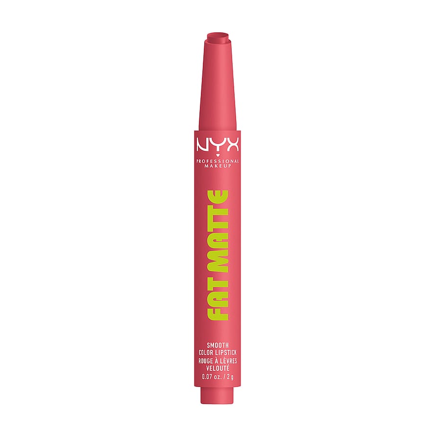 NYX PROFESSIONAL MAKEUP Fat Matte Slick Click Læbepomade 11 Pink Puff
