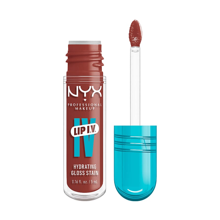 NYX PROFESSIONAL MAKEUP Lip I.V. HG Stain Lipgloss 18 Drippin' Nude