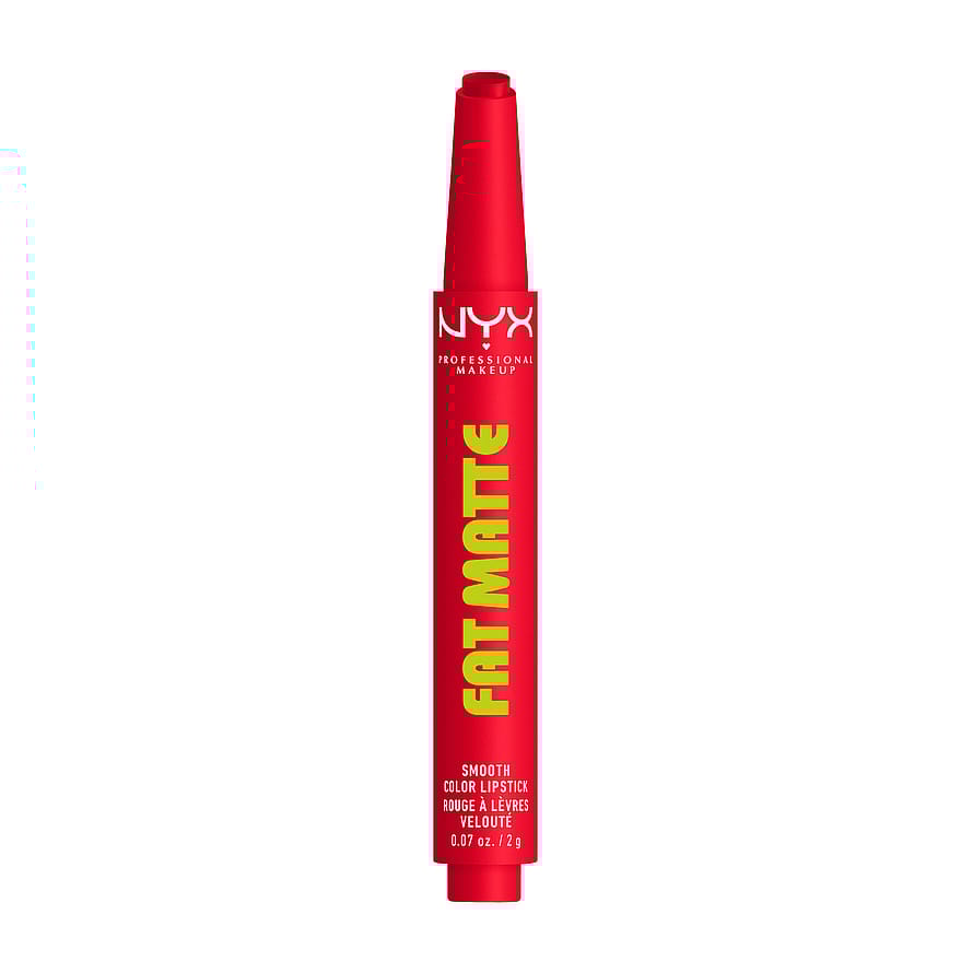 NYX PROFESSIONAL MAKEUP Fat Matte Slick Click Læbepomade 15 Fuzzy Flame