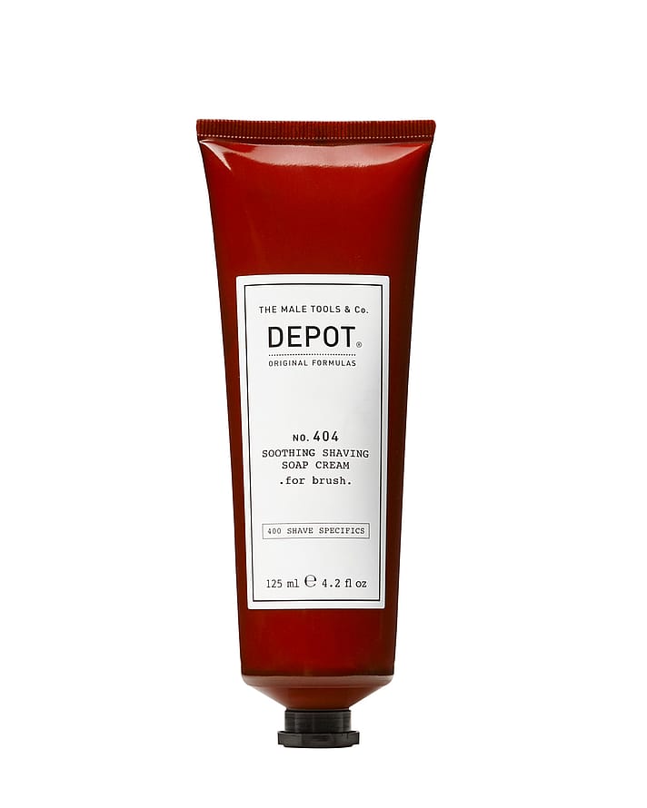 DEPOT Soothing Shaving Soap Cream For Brush 125 ml