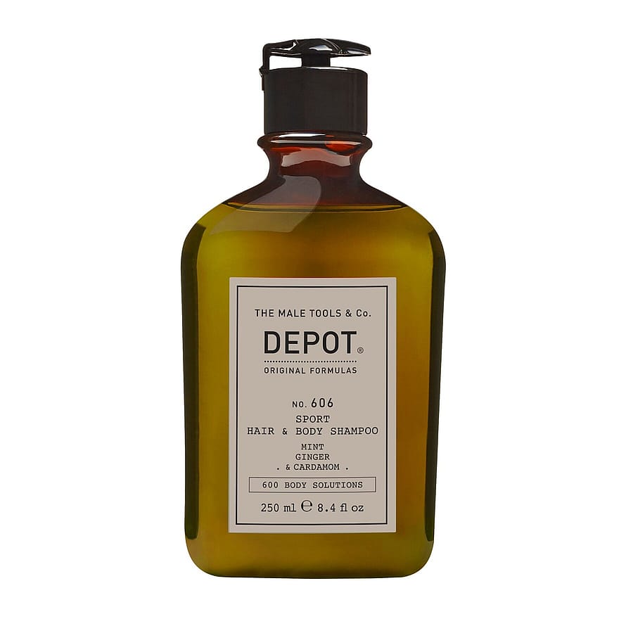 DEPOT Sport Hair & Body Shampoo No.606 Mint 250 ml