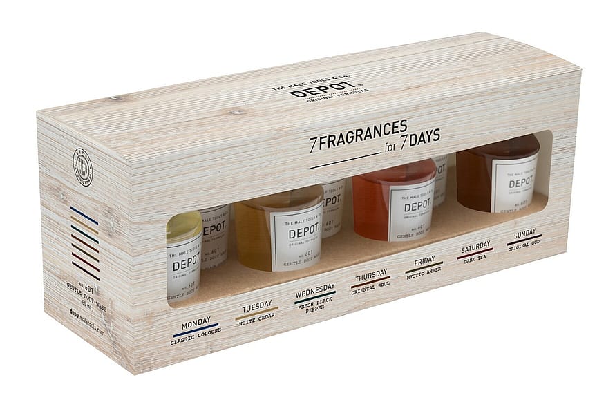 DEPOT 7 Fragrances Kit Body Wash 7 stk