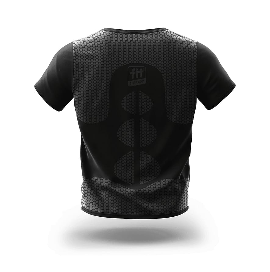 FIT Plaster Fit Wear T-Shirt Sort XXL/XXXL