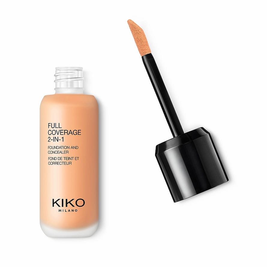 Kiko Milano Full Coverage 2-In-1 Foundation & Concealer 40 Warm Beige