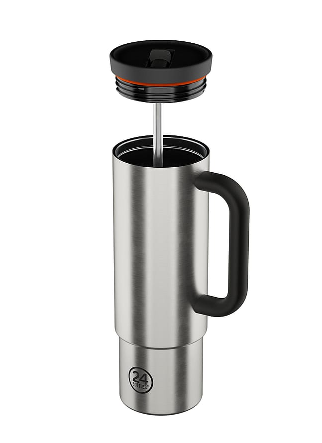 24Bottles Straw Cup Brushed Steel 800 ml