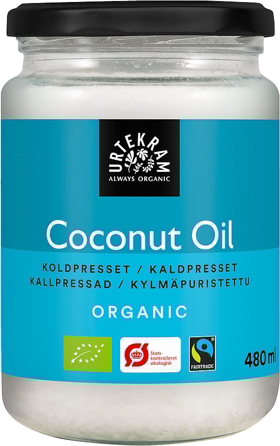 Urtekram Kokosolie koldpresset Ø 480 ml