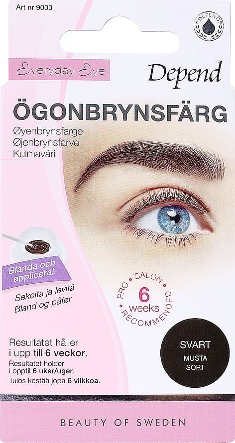 Depend Everyday Eye Eyebrow Colour Black