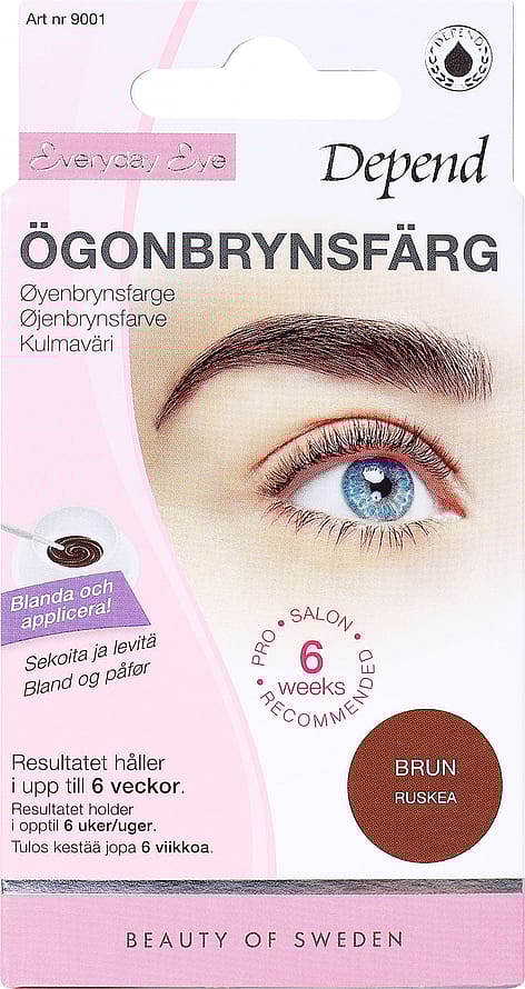 Depend Everyday Eye Eyebrow Colour Brown
