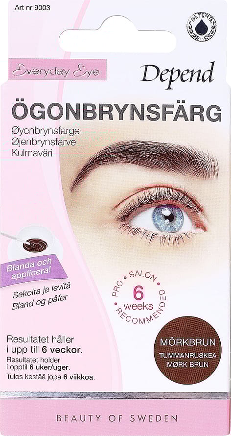 Depend Everyday Eye Eyebrow Colour Dark Brown