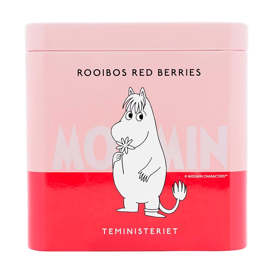 Teministeriet Moomin Tea Tin 100 g Rooibos Red Berries
