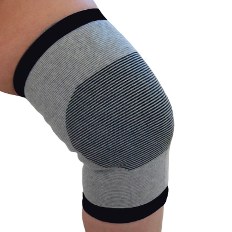 Bamboo Pro Knæbind Selvvarmende Grå S