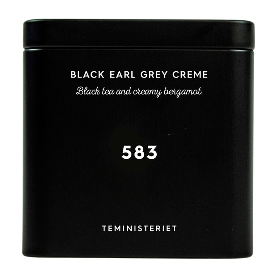 Teministeriet Signature Tea Tin 583 Black Earl Grey Creme 100 g