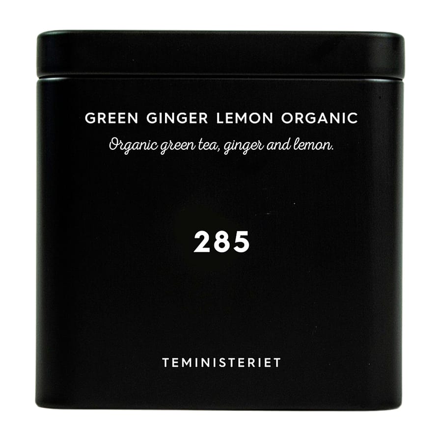 Teministeriet Signature Tea Tin 285 Green Ginger Lemon Organic 100 g