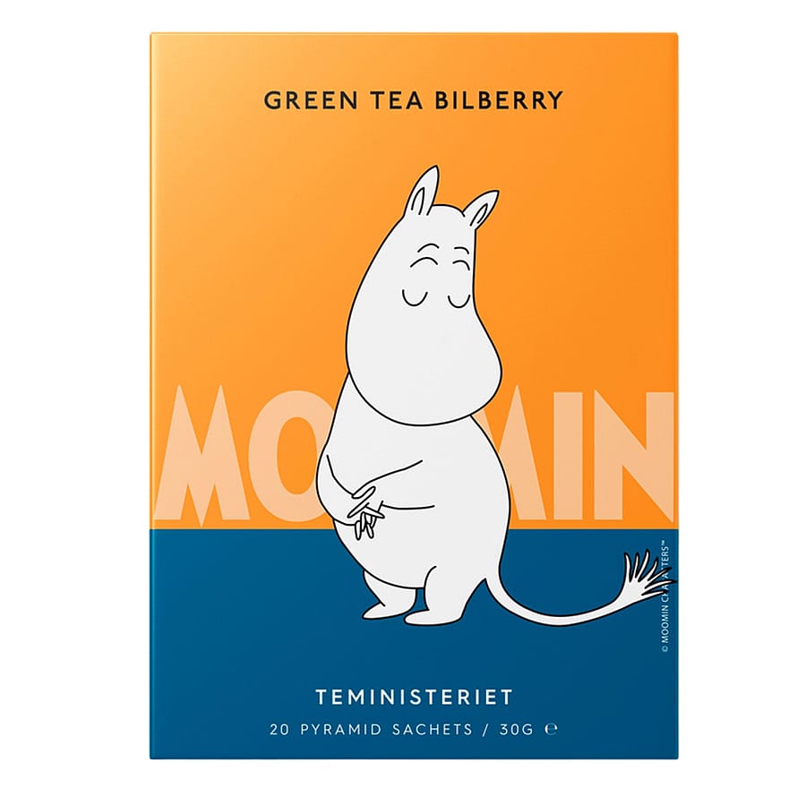 Teministeriet Moomin Tea 20 breve Green Tea Bilberry