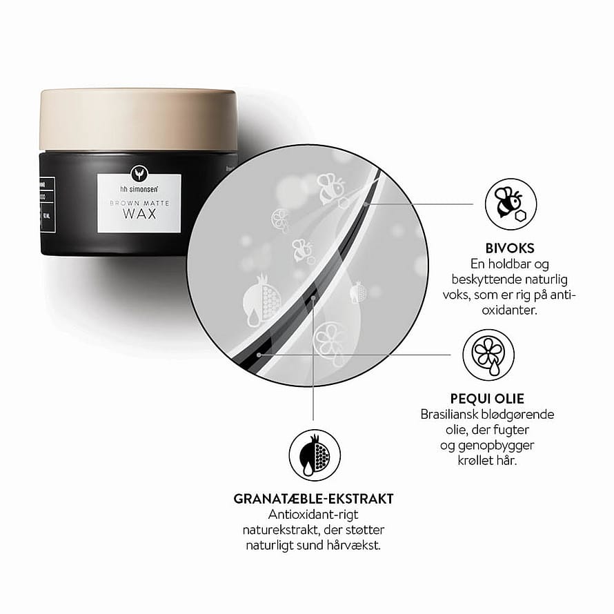 HH Simonsen Brown Matte 90 ml