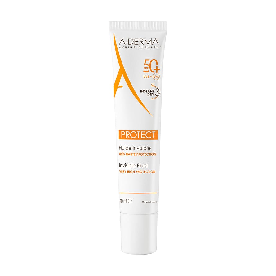 A-DERMA Protect Invisible Sun Fluid SPF50+ 40 ml