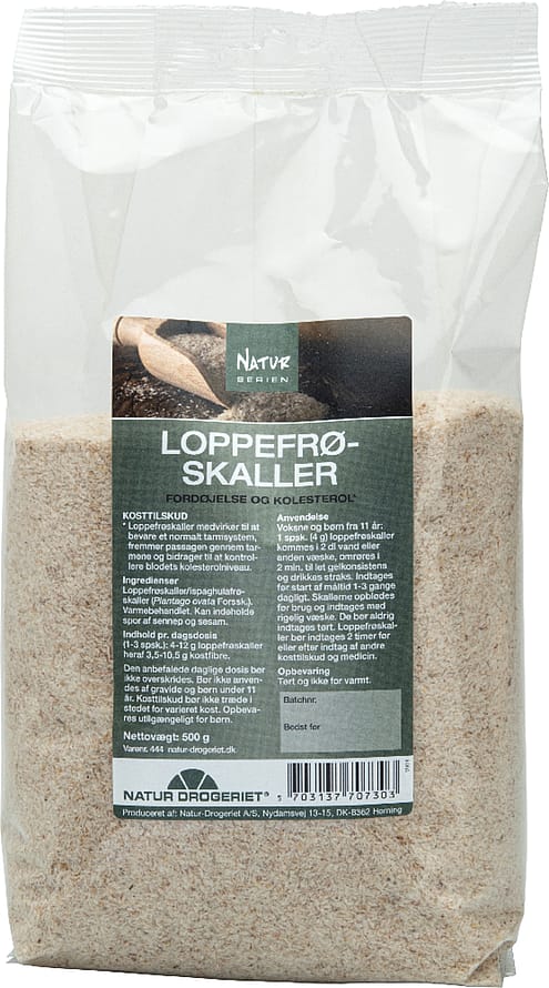 Natur Drogeriet Loppefrøskaller 500 g