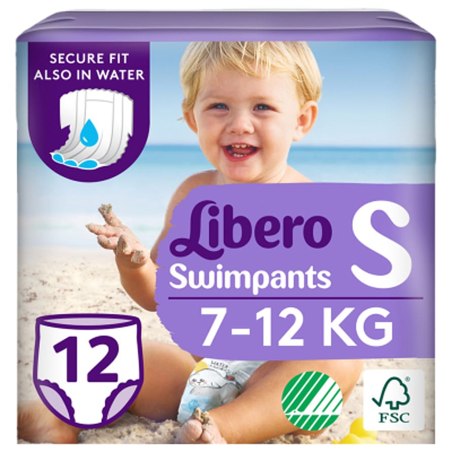 Libero Svømmeble Str. S, 7-12 kg, 12 stk.