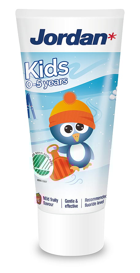Jordan Tandpasta Kids 0-5 år 12 ml