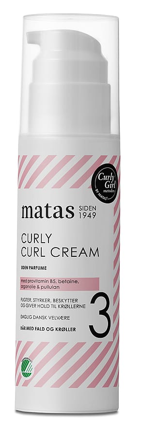 Matas Striber Curly Curl Cream Uden Parfume 150 ml