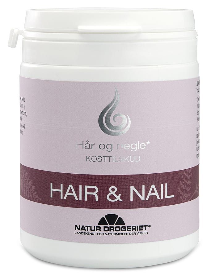 Natur Drogeriet Hair & Nail 120 stk.