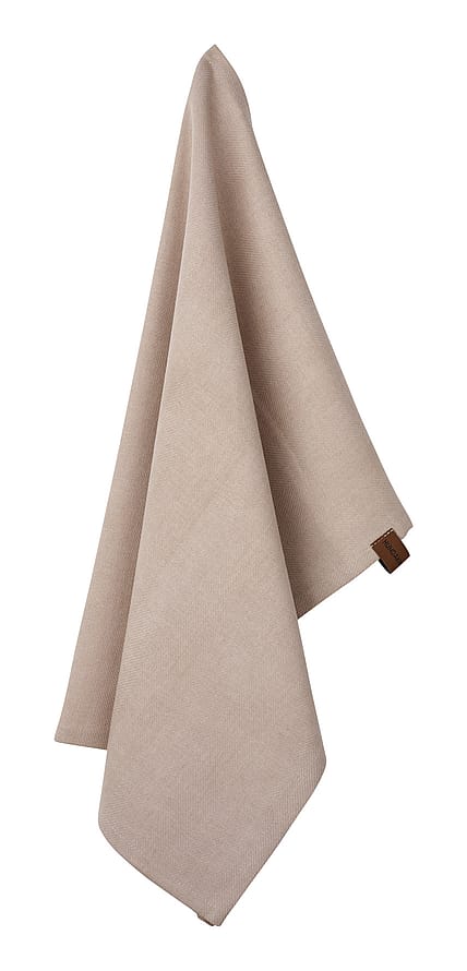 HUMDAKIN Økolgisk Viskestykke Stone 2-pak 2 pak Latte 23,5 x 15 x 2cm