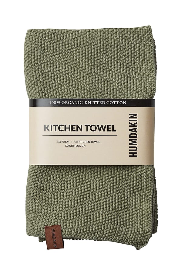 HUMDAKIN Strikket Køkkenhåndklæde Oak 24 x 15 x 2 cm