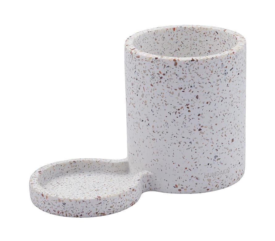 HUMDAKIN Terrazzo Opvaskesæt lille Lille Neutral No color 30 x 20 x 10