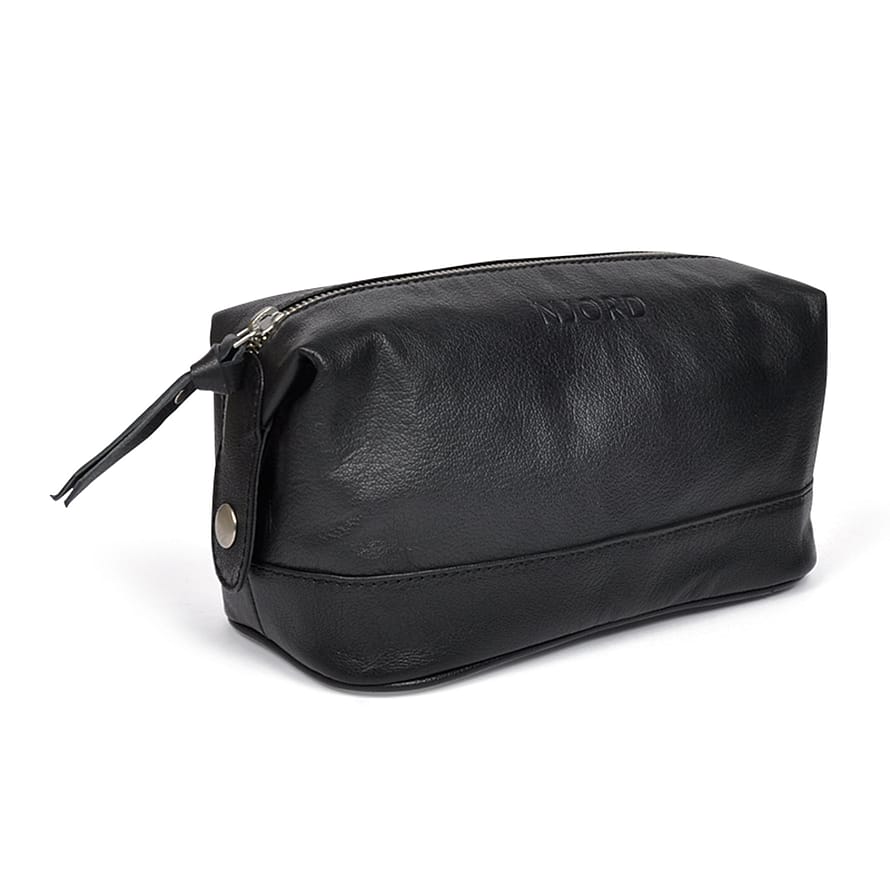 Njord Toilet Bag (Goat Skin) Sort