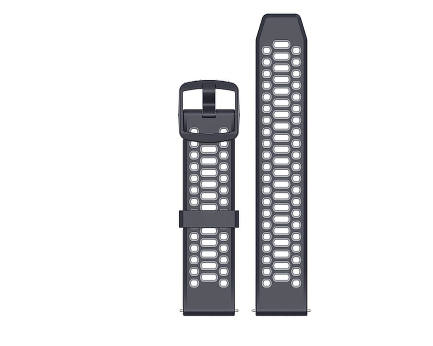 COROS Acc Band Pace 2/Apex Ur-rem Silikone Dark Navy 42mm