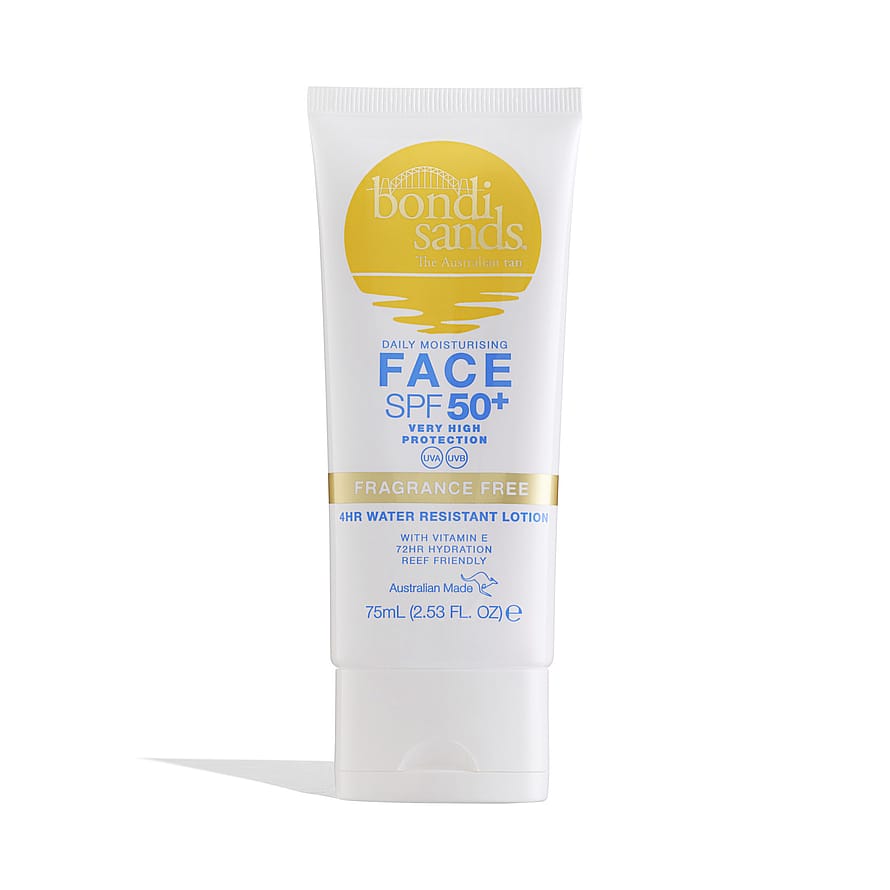 Bondi Sands SPF50+ Fragrance Free Daily Face Lotion 75 ml
