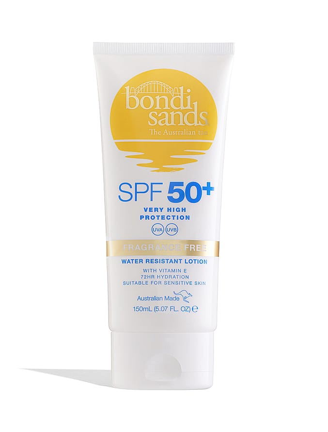 Bondi Sands SPF50+ Fragrance Free Body Suncreen Lotion 150 ml