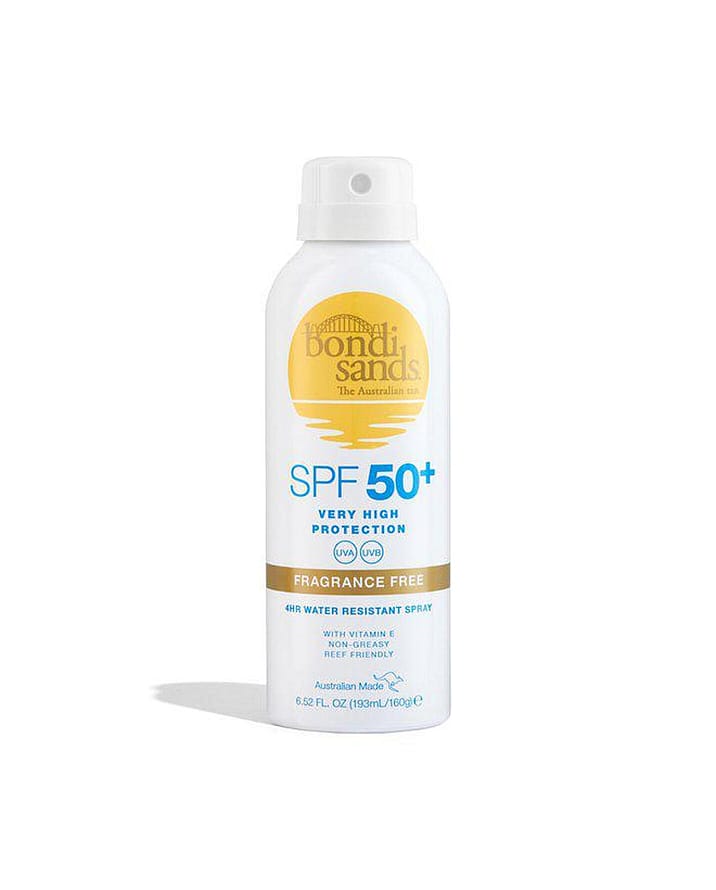 Bondi Sands Fragrance Free Sunscreen Spray SPF50+ 193 ml