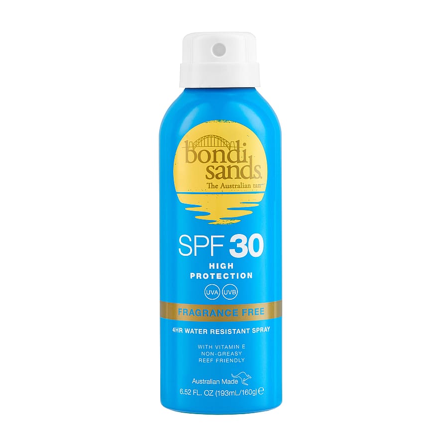 Bondi Sands SPF30 Fragrance Free Aerosol Mist Spray 193 ml