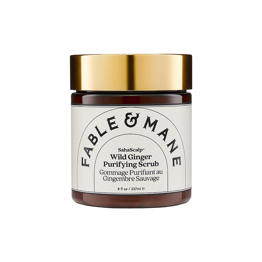 Fable & Mane SahaScalp Wild Ginger Purifying Scrub 237ml