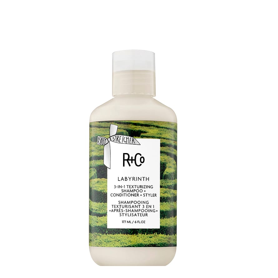 R+Co LABYRINTH 3-in-1 Texturizing Shampoo + Conditoner + Styler 177 ml
