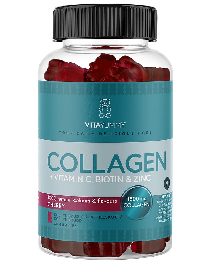 VitaYummy Collagen Cherry 60 stk.