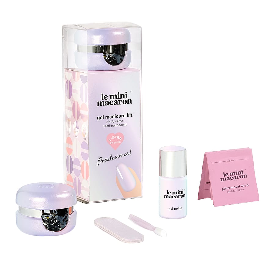 Le mini macaron Gel Manicure Kit Pearlescence