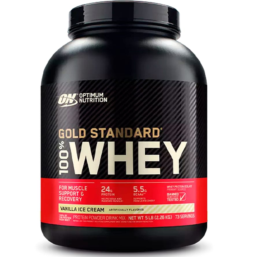 Optimum Nutrition Whey Gold Standard 100% Vanilla Ice Cream 2280 g