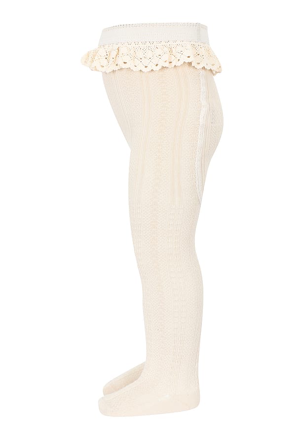 MPkids Ruby Blonde Strømpebuks Ecru (4109) 100