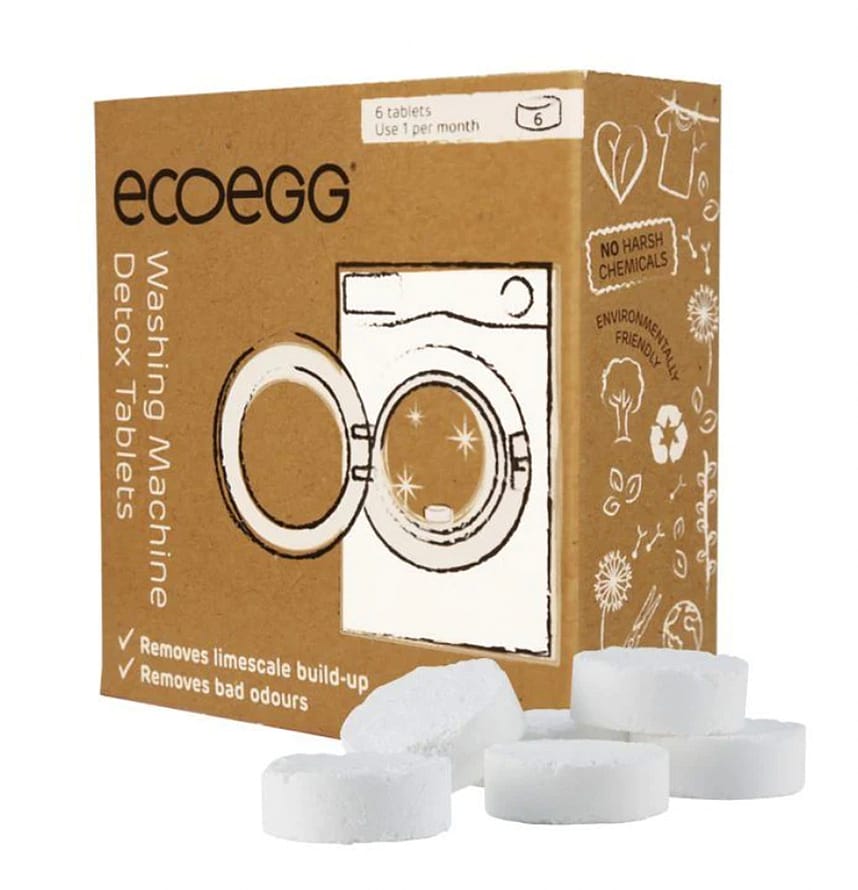 Ecoegg Rensetabletter til vaskemaskine 6 stk