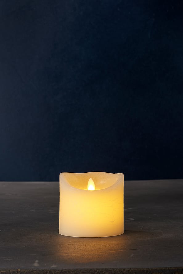 Sirius Sara Bloklys H10,4 cm Mandel