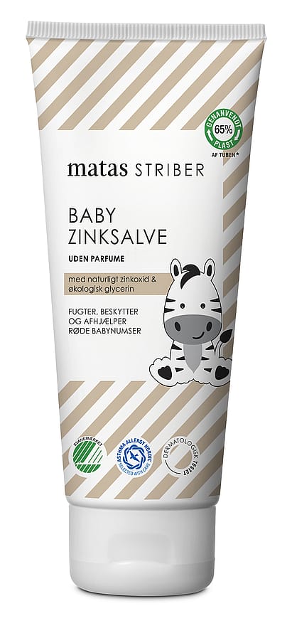 Matas Striber Baby Zinksalve Uden Parfume 100 ml