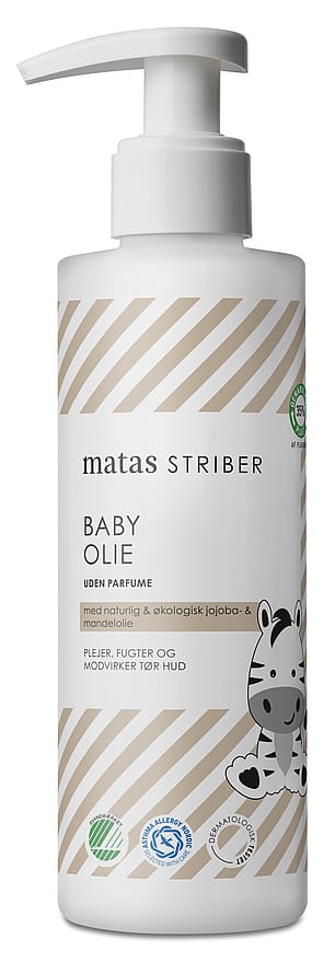 Matas Striber Baby Olie Uden Parfume