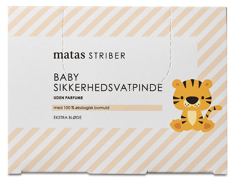 Matas Striber Baby Sikkerhedsvatpinde 60 stk.