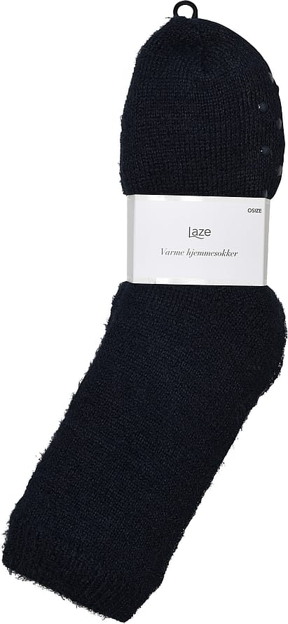 Laze Hjemmesokker Navy Onesize