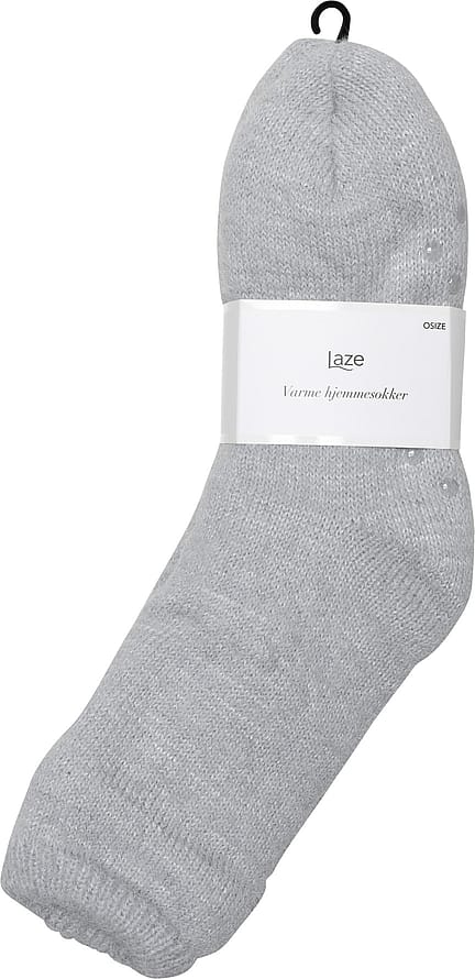 Laze Hjemmesokker Grå Onesize