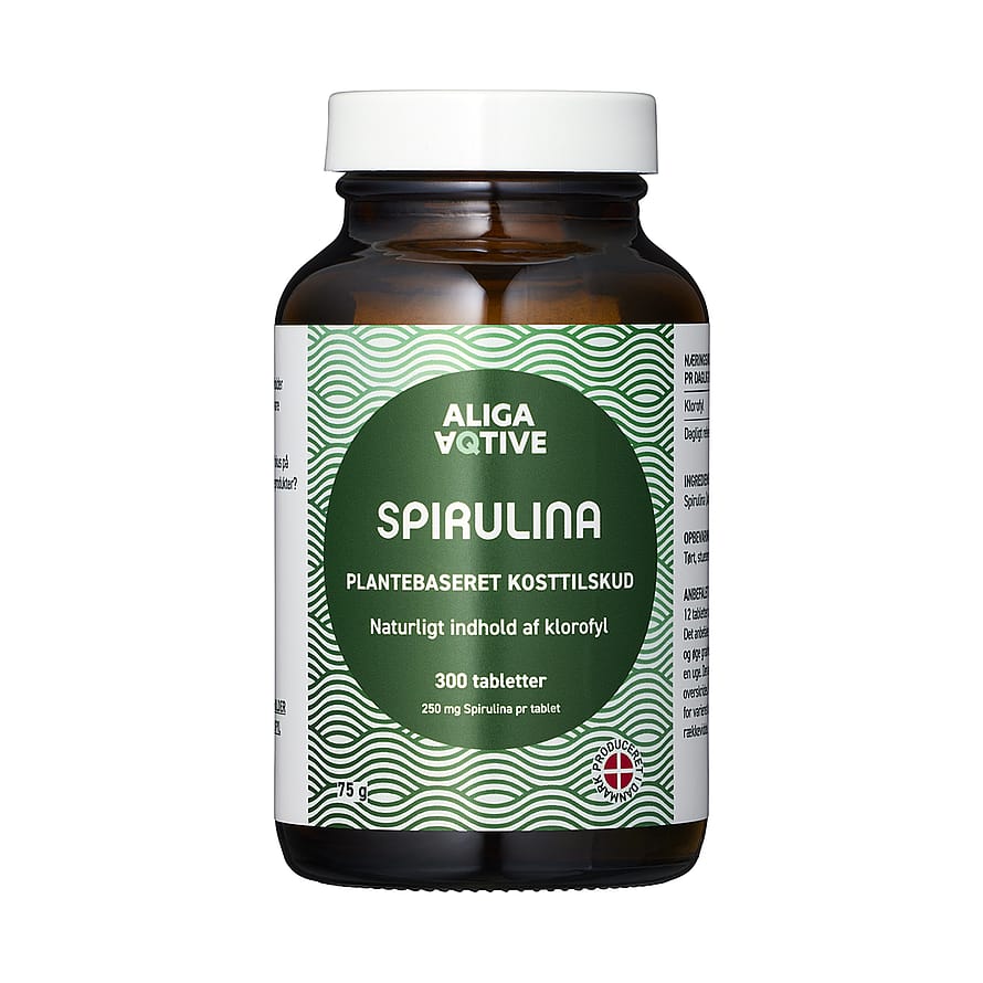 Aliga Aqtive Spirulina 250 mg 300 tabl.