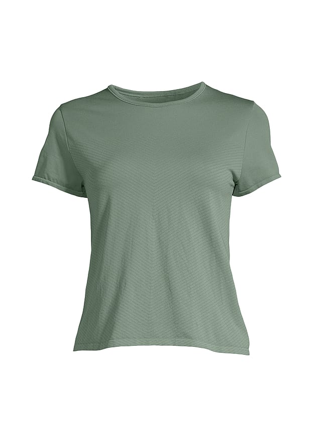 Casall Essential Block Seamless Tee Dusty Green S
